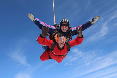 Flying high in aid of The Anaphylaxis Campaign